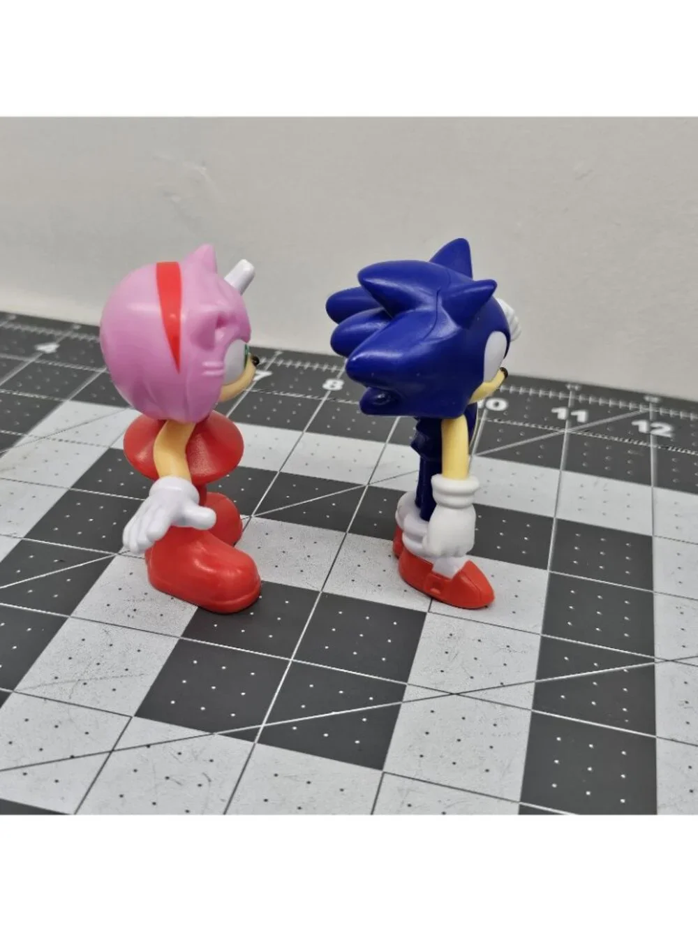 Sonic and Amy Rose 2025 Burger King Toys Cake Toppers Kids Meal Figures Lot